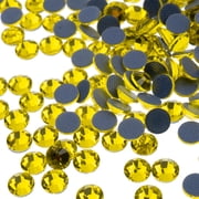 Crystal Lane DIY Flat Back Hotfix Rhinestones ss20 4.7mm-Citrine/1440pcs