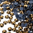 thumbnail image 1 of Crystal Lane DIY SS20 (4.7mm) Metallic Gold Glass Flat Back Hotfix Rhinestones, 1440pcs, 1 of 8