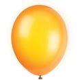 thumbnail image 1 of Crystal Latex Balloons, Citrus Orange, 12in, 50ct, 1 of 2