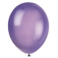 thumbnail image 1 of Crystal Latex Balloons, Midnight Purple, 12in, 50ct, 1 of 1