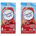 thumbnail image 1 of Crystal Light Cherry Pomegranate Sugar Free Drink Mix Singles, Caffeine Free, 10 ct On-the-Go Packets, Pack of 2, 1 of 5