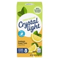 thumbnail image 1 of Crystal Light Decaf Lemon Iced Tea Naturally Flavored Powdered Drink Mix, 6 ct Pitcher Packets, 1 of 9
