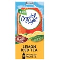 thumbnail image 1 of Crystal Light Drink Mix, Lemon Iced Tea, On The Go Packets, 10 Count (Pack of 6 Boxes), 1 of 10