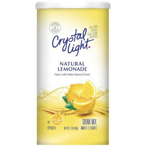 Crystal Light Drink Mix, Lemonade (Pack of 24)