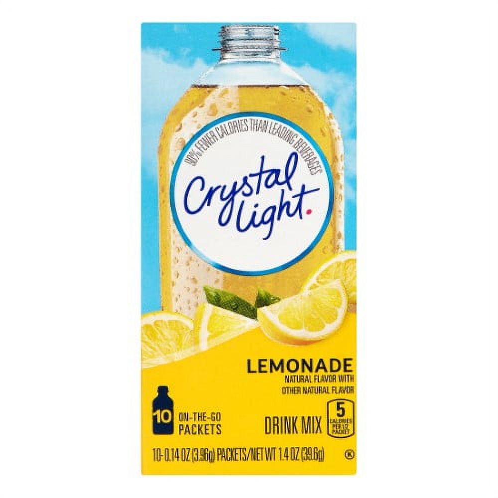 Crystal Light, Drink Mix, Lemonade (Pack of 50)