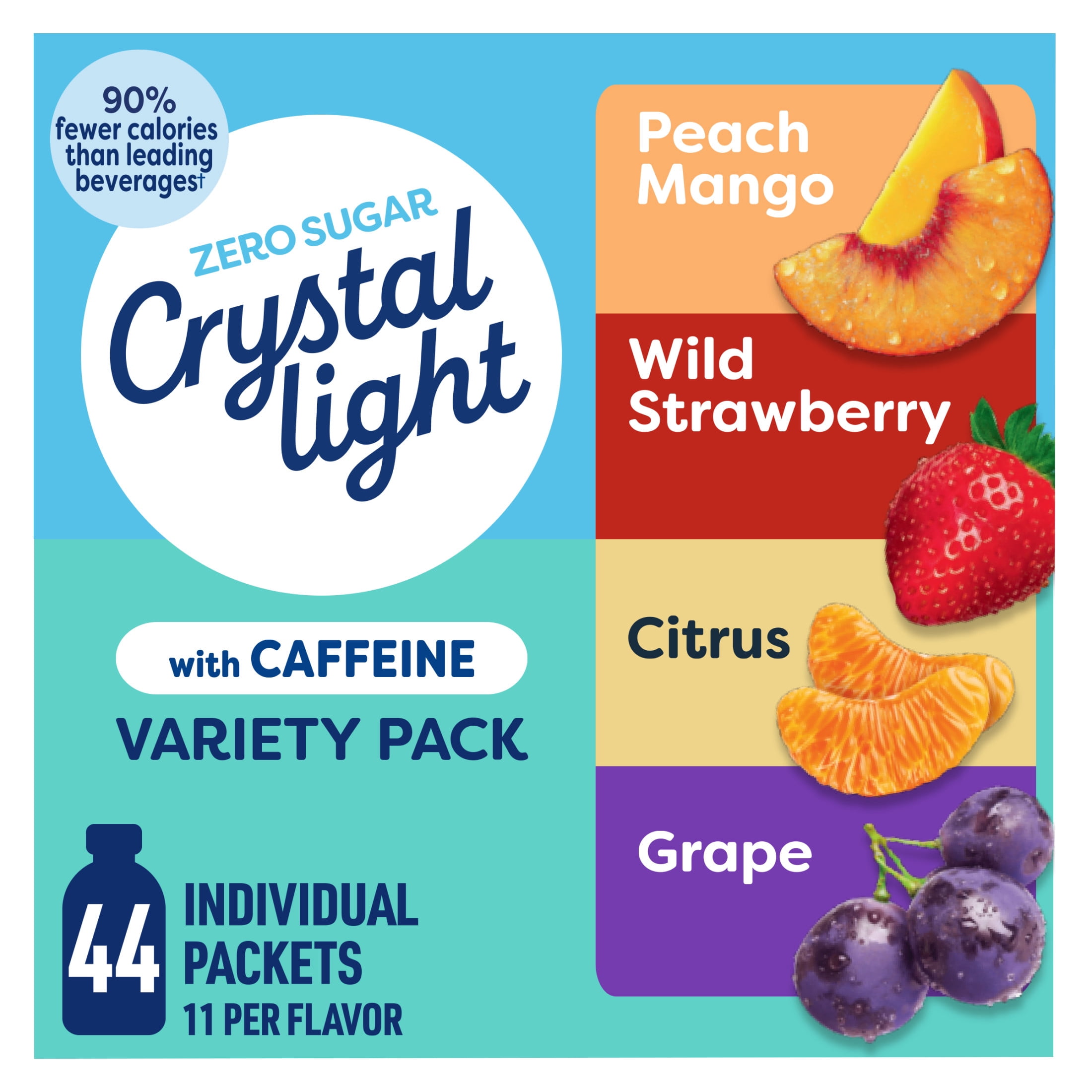 Crystal Light Energizing Variety pack, 44 Count On-the-Go Packets Crystal Light Energizing Variety pack, 44 Count On-the-Go Packets