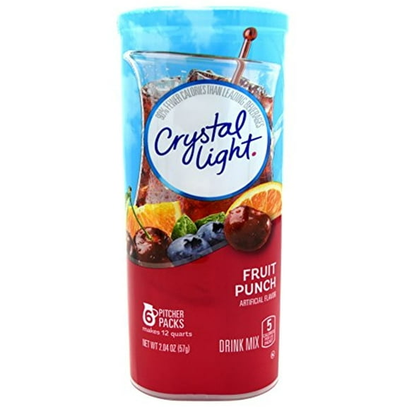 Crystal Light Fruit Punch Drink Mix, 12-Quart Canister (Pack Of 3)