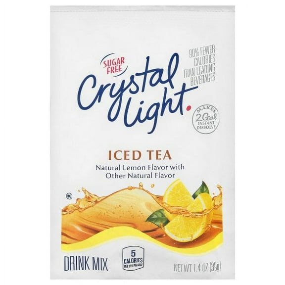 Crystal Light Iced Tea Mix, 10043000839536, 1.4 oz, 12/Case (10408)