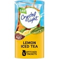 thumbnail image 1 of Crystal Light Lemon Iced Tea Naturally Flavored Powdered Drink Mix, 4 ct Pitcher Packets, 1 of 11