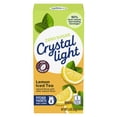 thumbnail image 1 of Crystal Light Lemon Iced Tea Naturally Flavored Powdered Drink Mix, 6 ct Pitcher Packets, 1 of 10