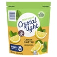 thumbnail image 1 of Crystal Light Drink Mix, 16 Pitcher Packets, for Flavorful Hydration and Shareable Refreshment, Naturally Flavored Lemon Iced Tea with other natural flavor, Made with Black Tea, 4.26 oz, 1 of 10