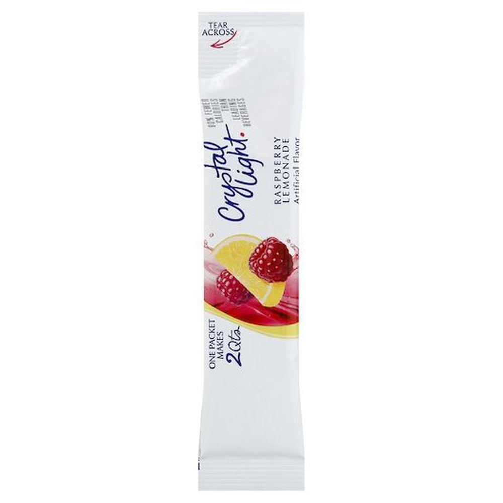 Crystal Light Lemonade Raspberry Drink Mix, 1.8 Ounce -- 12 per Case.