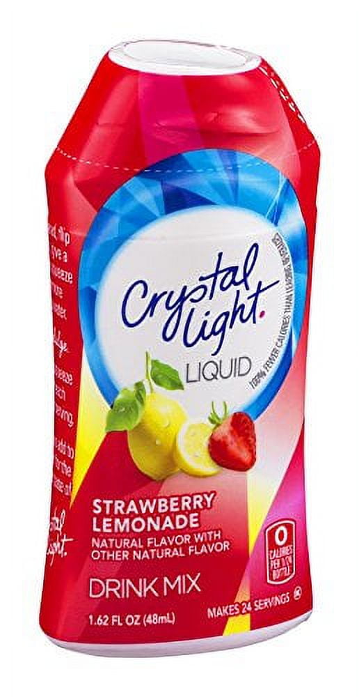 Crystal Light Liquid Drink Mix, Strawberry Lemonade (Pack of 12