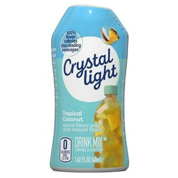 Crystal Light Liquid Drink Mix Tropical Coconut (Pack of 18)