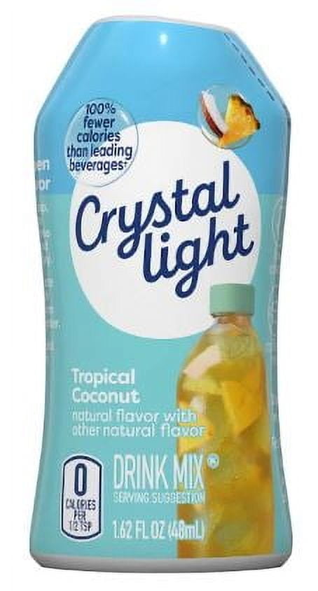 Crystal Light Liquid Drink Mix Tropical Coconut (Pack of 48)