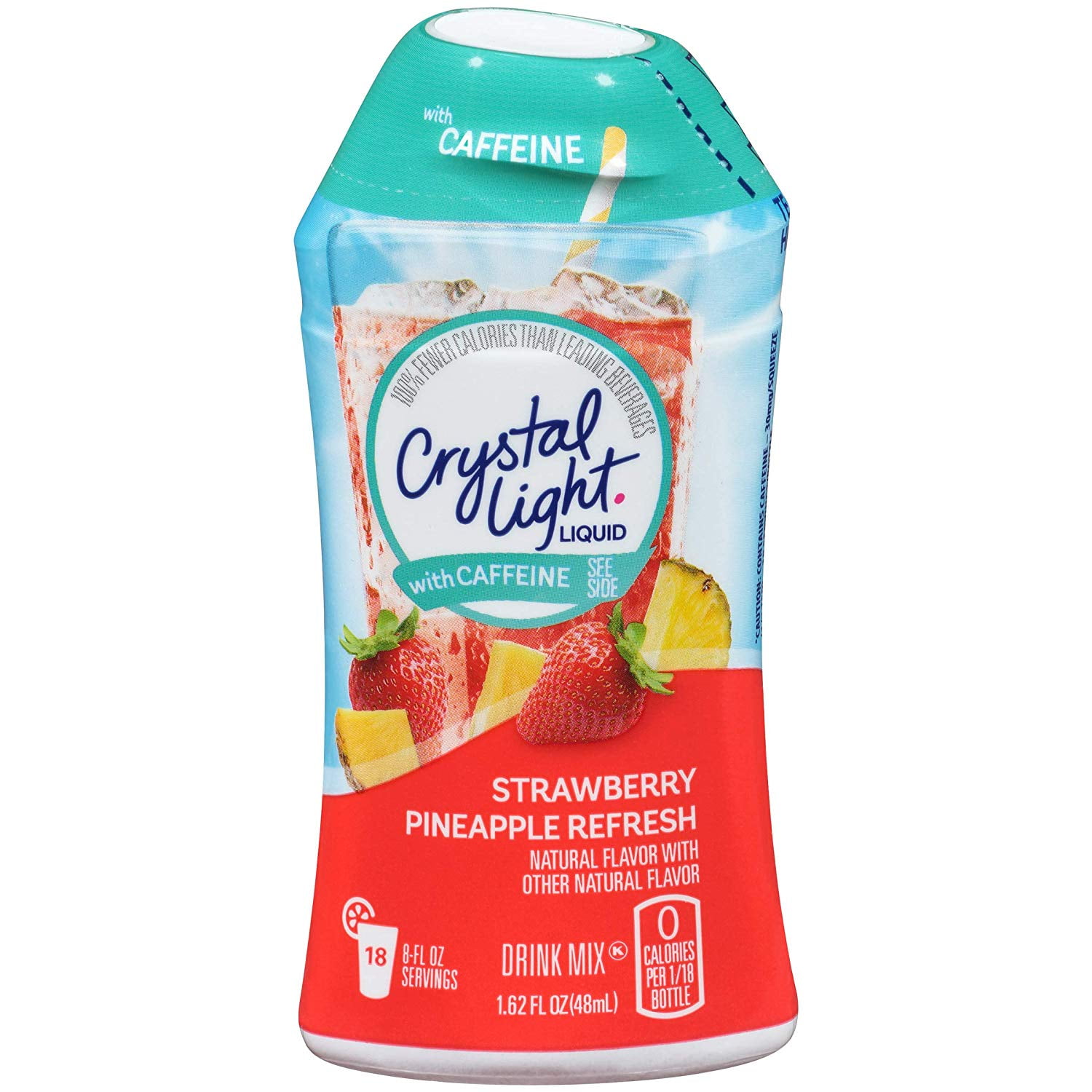 Crystal Light Liquid Strawberry Pineapple Refresh (Pack of 6)