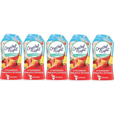 Crystal Light Liquid Water Enhancer Variety 5 Pack 1.62 fl oz bottles (Strawberry PineApple Refresh)