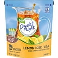thumbnail image 1 of Crystal Light Natural Lemon 16 Pitcher Packs, Iced Tea, 4.26 Ounce, 1 of 4