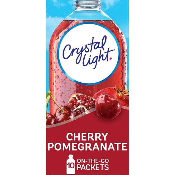 Crystal Light Sugar-Free Cherry Pomegranate Drink Mix (Pack of 40)