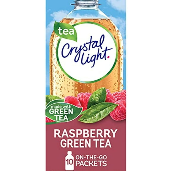 Crystal Light Sugar-Free Raspberry Green Tea On-The-Go Powdered Drink Mix 120 Count