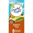 thumbnail image 1 of Crystal Light Sweet Tea Sugar Free Drink Mix, 6 ct Pitcher Packets(2pack), 1 of 5