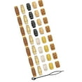 thumbnail image 1 of Crystal Loc Adornment Hair Wire Dreadlock Suit Jewelry Hair Decoration for Hair Braids and Styling Accessories, 1 of 8
