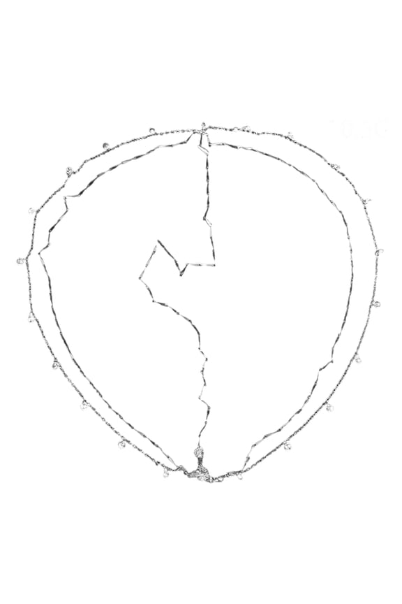 Crystal Long Tassels Head Chain Bridal Jewelry Rhinestone Forehead Chain Fashionable Headpiece for Ladies Hair Accessory