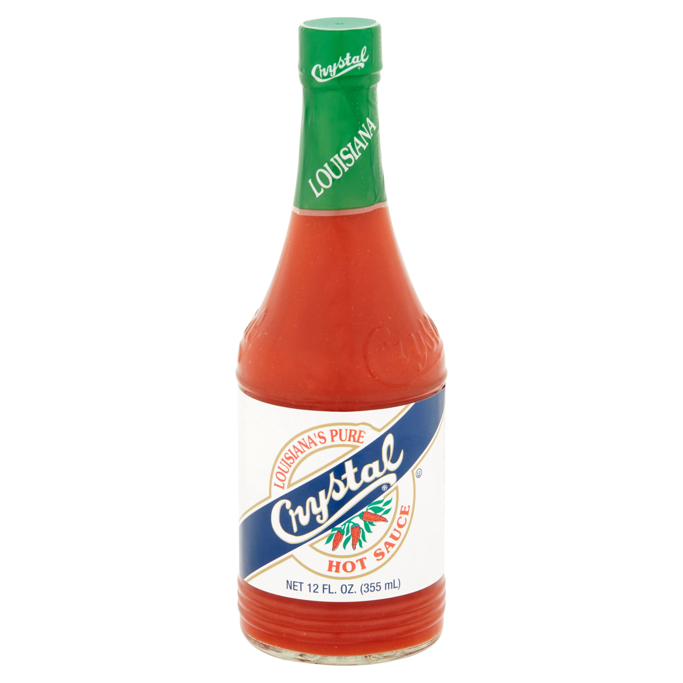 Crystal Louisiana's Pure Hot Sauce, 12 Fl Oz