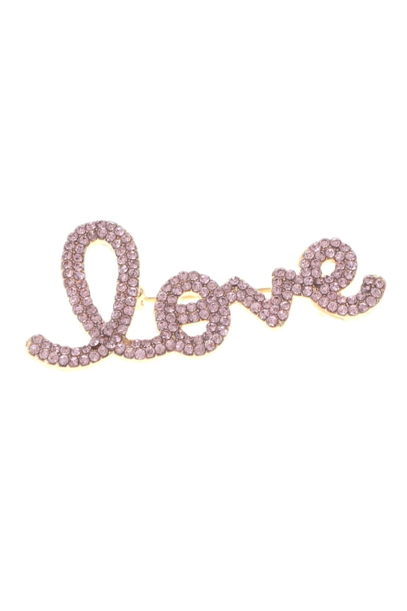 Crystal Love Brooch