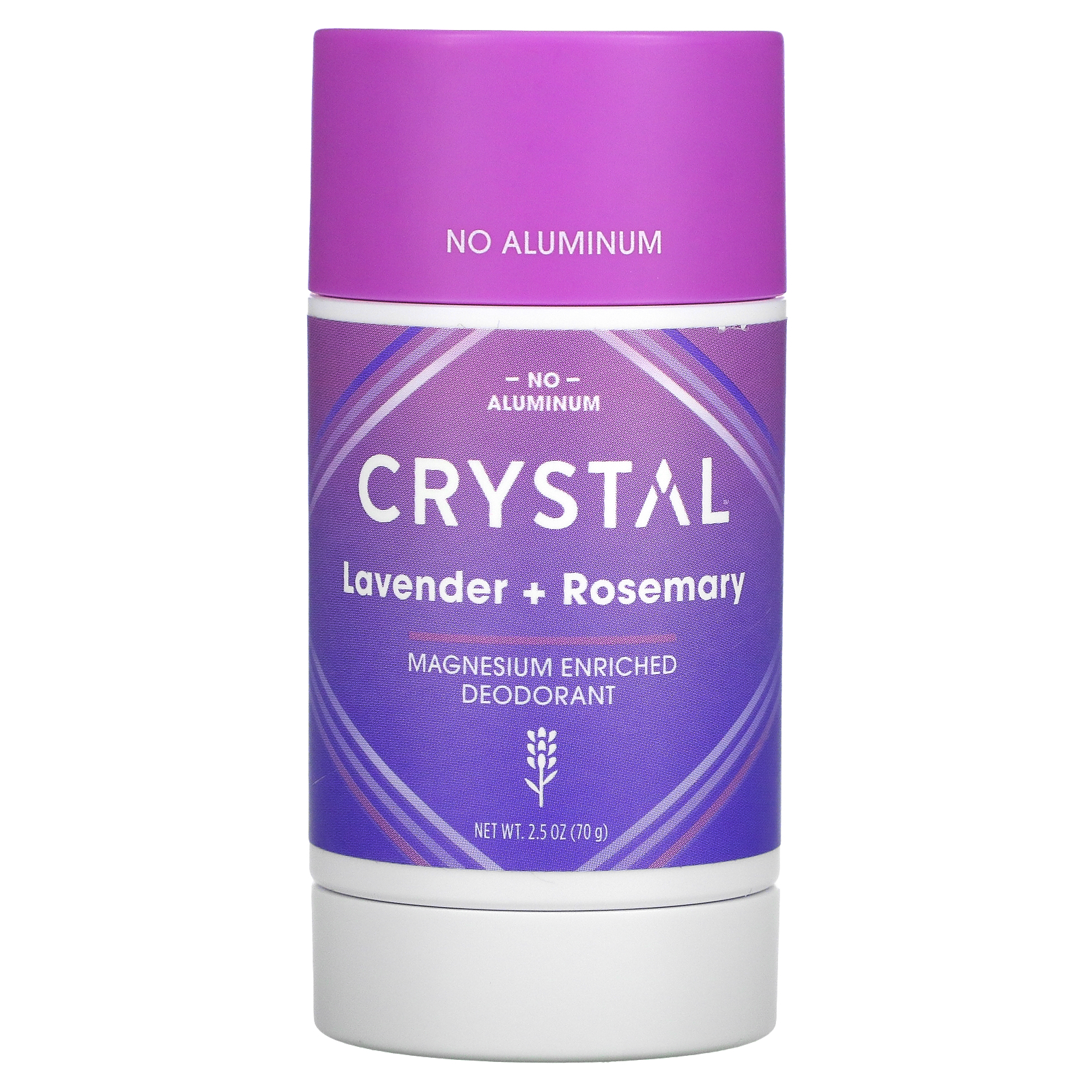 Crystal Magnesium Enriched Deodorant Lavender + Rosemary