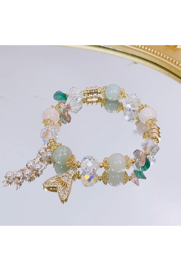 Crystal Mermaid Tail Bracelet Heavy Industry Design