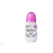 Crystal Mineral Body Deodorant Roll-On, Unscented 2.25 oz Pack of 4