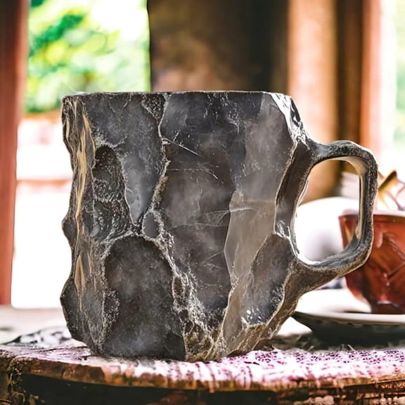 Crystal Mineral Cup with Inner Liner, 11 Styles Natural Stone Ornament Decorative Cup for Home, Office, Aesthetic Room Decor & Unique Gift Idea