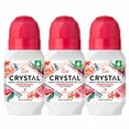thumbnail image 1 of Crystal Mineral Deodorant Roll-On, 6.75 oz., 3 Pack, Pomegranate, 1 of 6