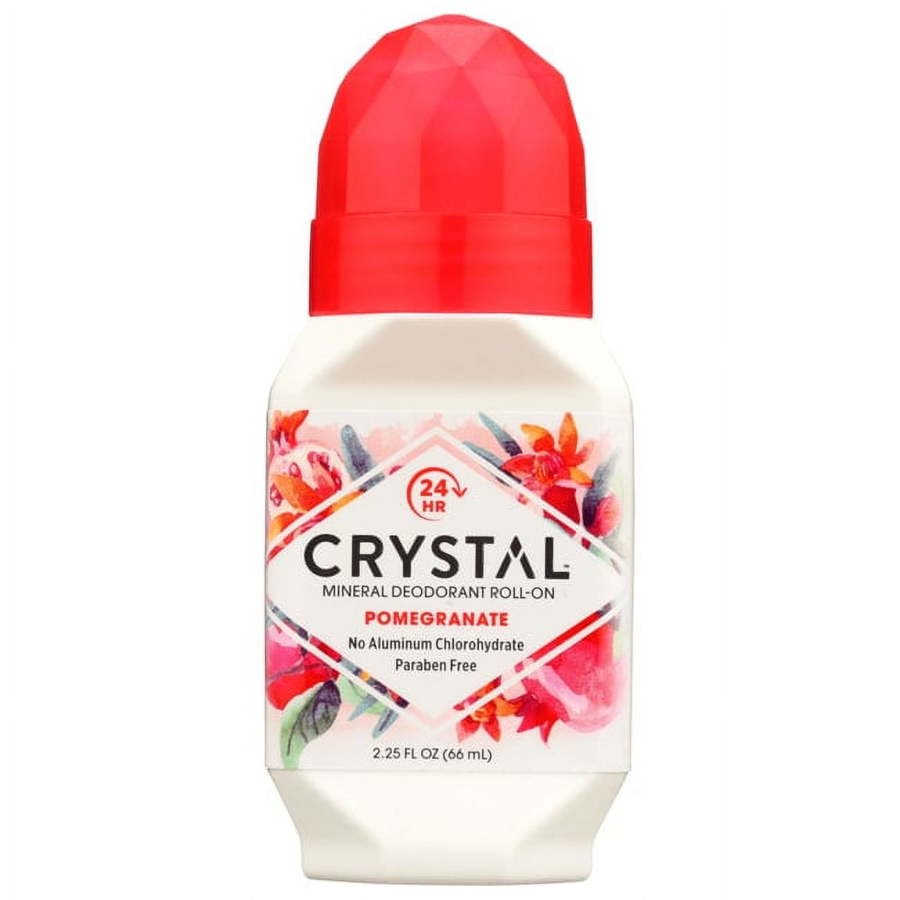 Crystal Mineral Deodorant Roll-On - Pomegranate 2.25 fl oz Liquid - image 1 of 9