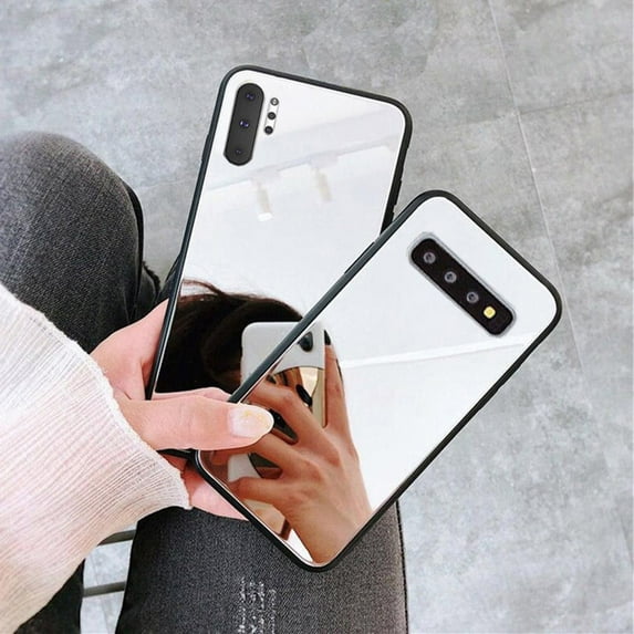 Crystal Mirror Plating Samsung Galaxy S8 Case Soft Flexible TPU Shockproof and Scratch Resistant Protection Cover