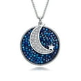 thumbnail image 1 of Crystal Moon Necklace, 1 of 4