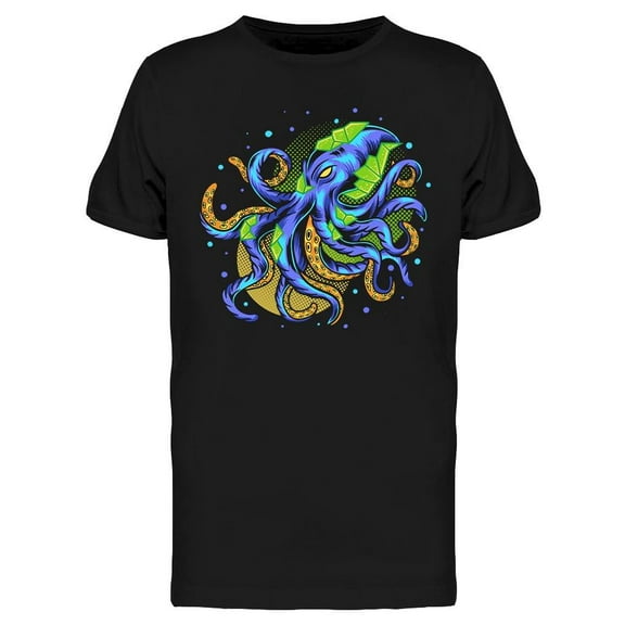 Crystal Octopus T-Shirt Men -Image by Shutterstock, Male Large