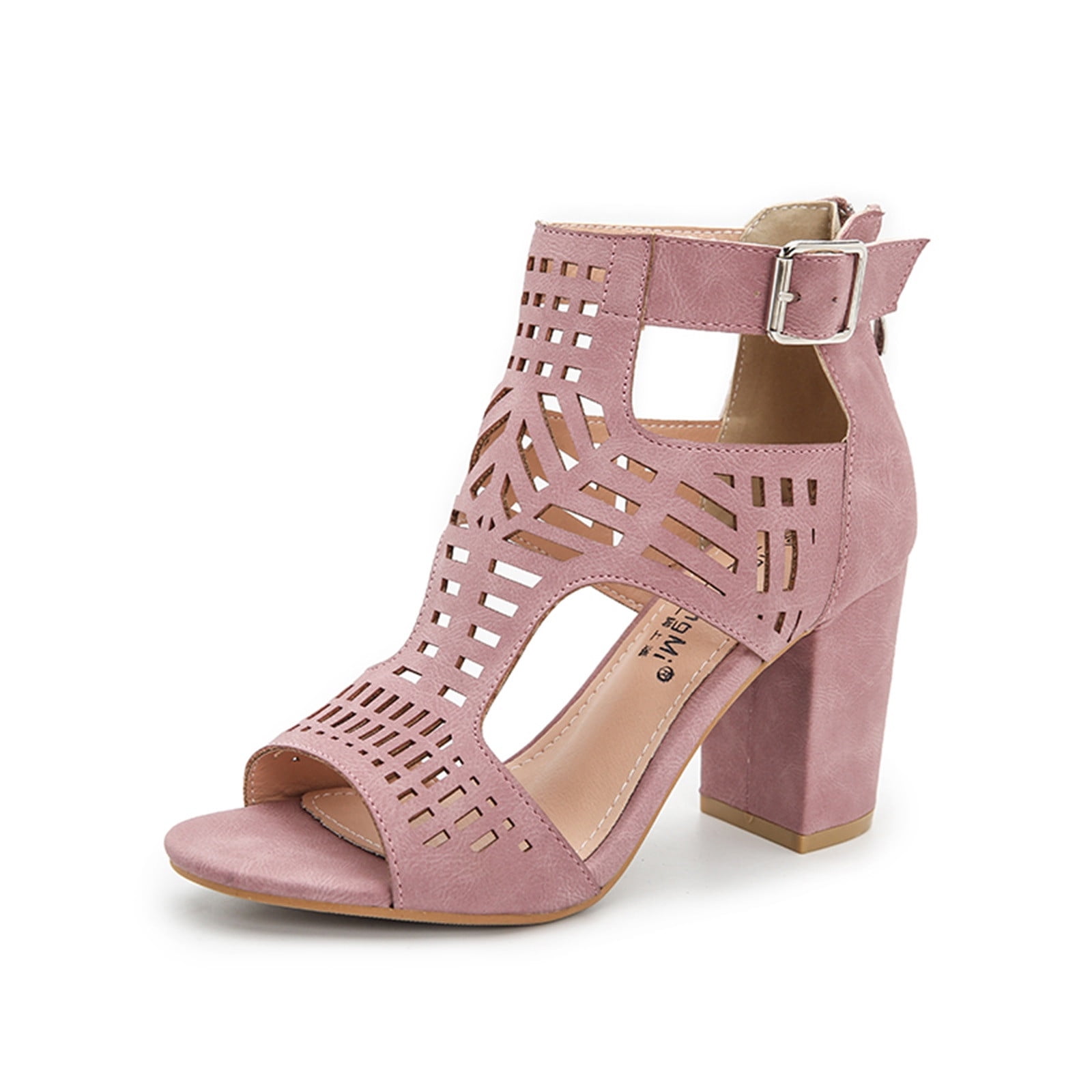 Open Toe Mid Heel Sandals main image 1