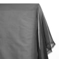 thumbnail image 1 of Crystal Organza (59/60 Inch) Fabric Sheer Lightweight Poly Nylon By The Yard For Costumes & Crafts - Black (5 Yards), 1 of 2