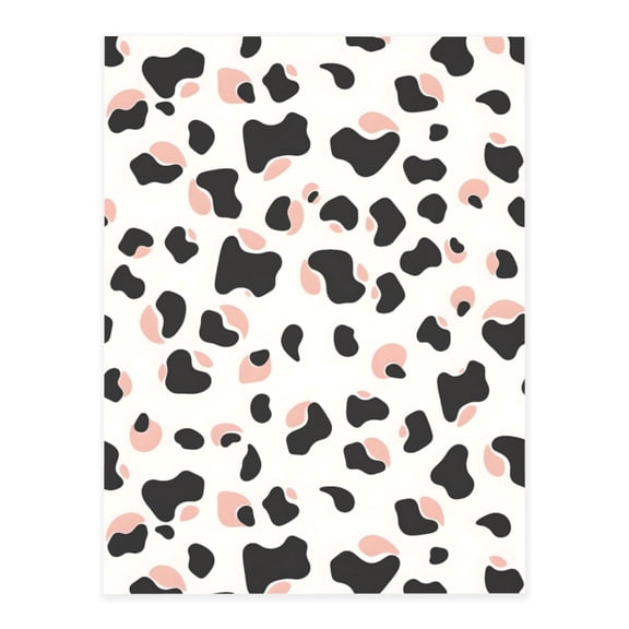 Crystal Paste 10.47.8in Good Viscosity, Bright Color And Eye-Catching Easy To Distinguish For Glass Metal Plastic Simple Cow Print Pattern White Background, Pink And White_2