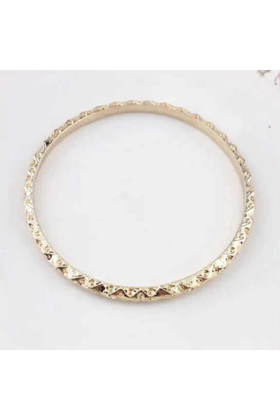 Crystal Pave Bangle Bracelet for Women Baroque Style Bracelets Babgles Jewelry