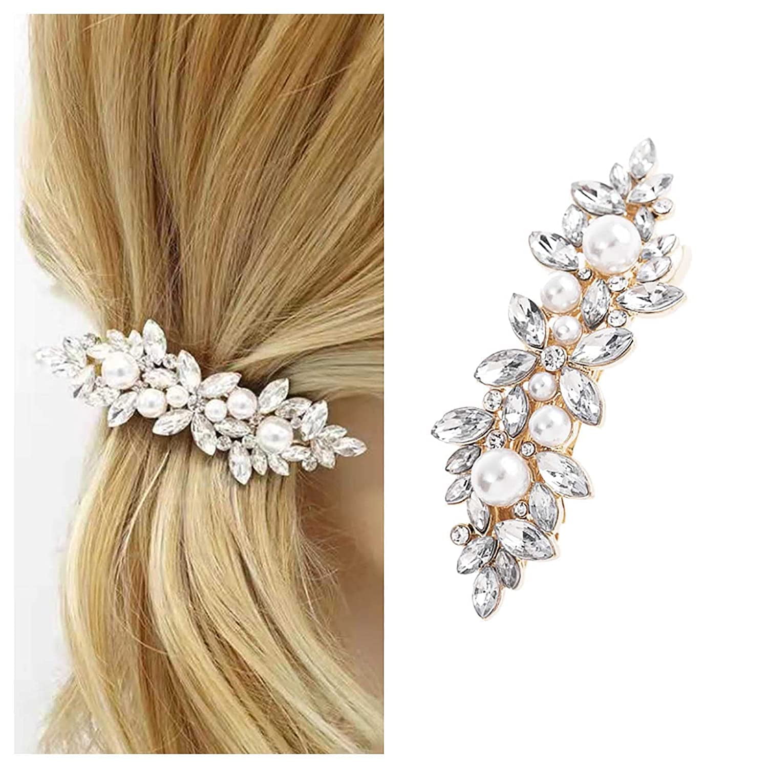 Pearl Hair Clip Aesthetic Hair Clip Bridal Hair Clips Bridesmaid