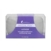 Crystal Peel 4.0 oz Lavender Microdermabrasion Exfoliating Soap Body Bar NIB