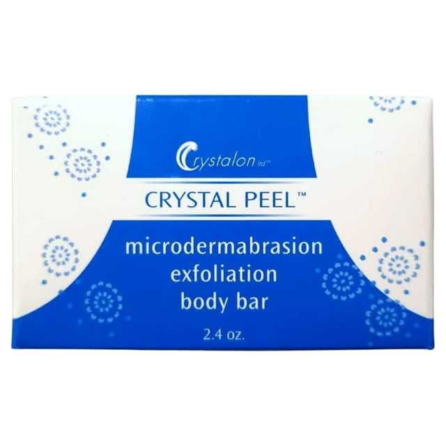 Crystal Peel Microdermabrasion Exfoliating CI30 Soap Body Bar (2oz