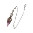 thumbnail image 1 of Crystal Pendulum Natural Pendulums for Dowsing Meditation Balancing, 1 of 8