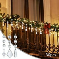 Crystal Plastic Vase, Wedding Table Centerpiece, Clear Flower Pot, 12cm, 30-piece Set, Home Decor,Vsgery