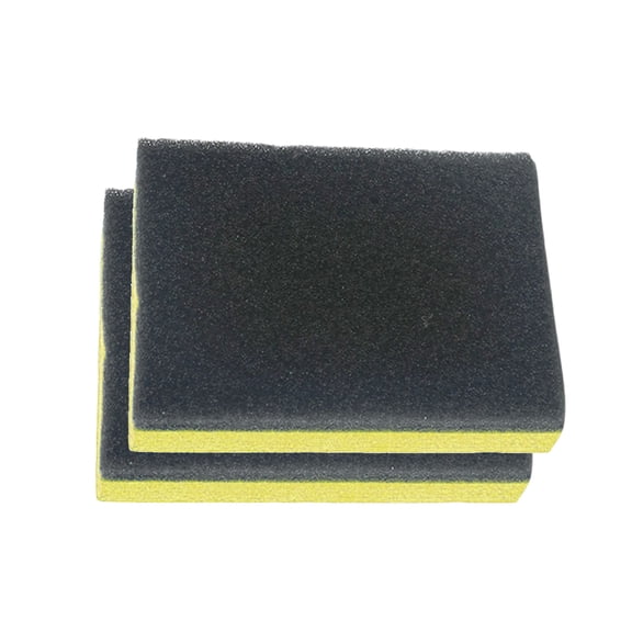 2pcs Car Ceramic Coating Applicator Sponge Crystal Plating Sponge Block Vehicle Waxing Pad Sponges Detailing Accessories