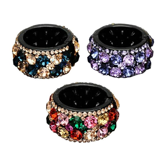 Crystal Ponytail Holder Clip Clips Hair Clops For Ponytails Women's Rhinestones
