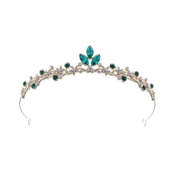 Crystal Princess Headdress For Girls With Rhinestones And Alloy Design Perfect For Birthday Parties Weddings And Costume Event